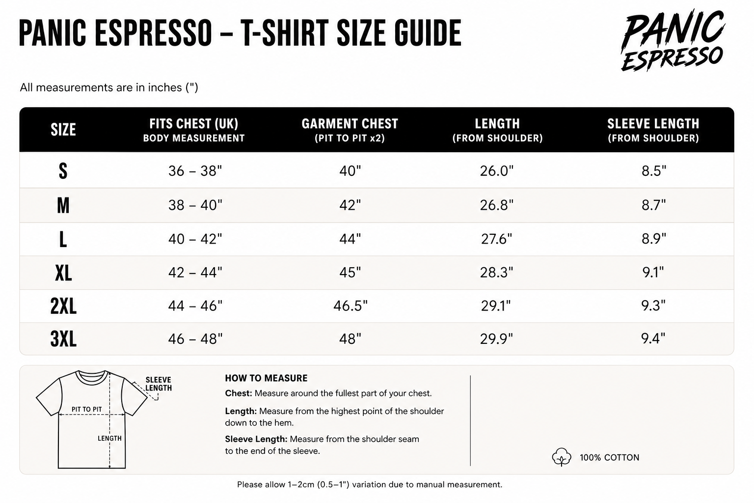 Panic Espresso T-Shirt - Blush Pink