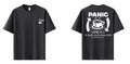Panic Espresso T-shirt in black